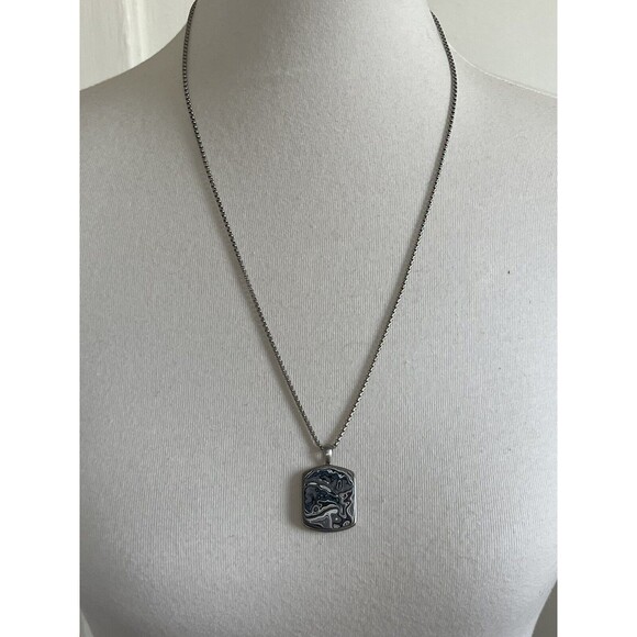 Handcrafted Urban Relic Fordite Pendant Necklace - Picture 1 of 3